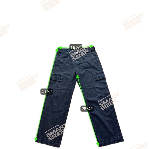 Mango POCKET CARGO JEANS size 12 - Picture 10 of 13